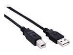 Elivi - USB-kabel - USB typ B (hane) till USB (hane)
