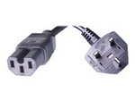 HPE - Strömkabel - IEC 60320 C15 till BS 1363A (hane)