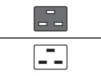 APC - strömkabel - IEC 60320 C19 till IEC 60320 C20