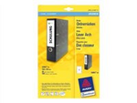 L6061 - Vit - 59 x 192 mm 400 stk (100 ark x 4) etiketter för filmappar