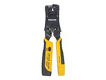 Intellinet Universal Modular Plug Crimping Tool and Cable Tester, 2-in-1 Crimper and Cable Tester: Cuts, Strips, Terminates and Tests, RJ45/RJ11/RJ12/RJ22