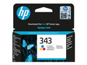 HP 343 - 7 ml - färg (cyan, magenta, gul)