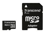 Flash-minneskort (adapter, microSDHC till SD inkluderad)