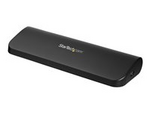 USB 3.0-dockningsstation för dubbla skärmar med HDMI &amp; DVI/VGA