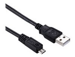 Elivi - USB-kabel - mikro-USB typ B (hane) till USB (hane)